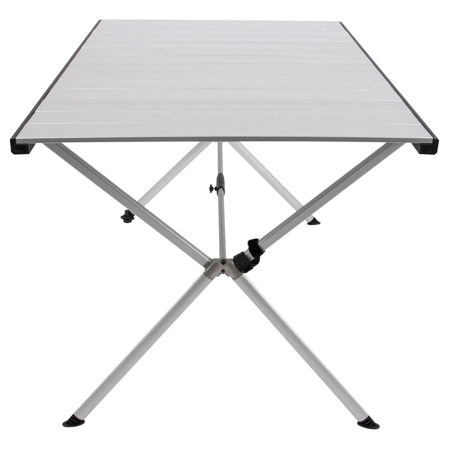 Складний стіл Bo-Camp Lamel 121x80 см алюмінієвий сріблястий 35 кг