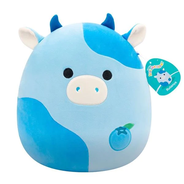 М'яка іграшка Squishmallows Корівка Рутанія 30 см Плюш Різнобарвний
