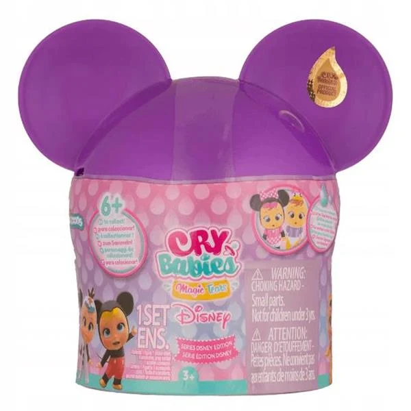 Набір-сюрприз Пупс Cry Babies Magic Tears 12 см Пластик 6 аксесуарів Disney