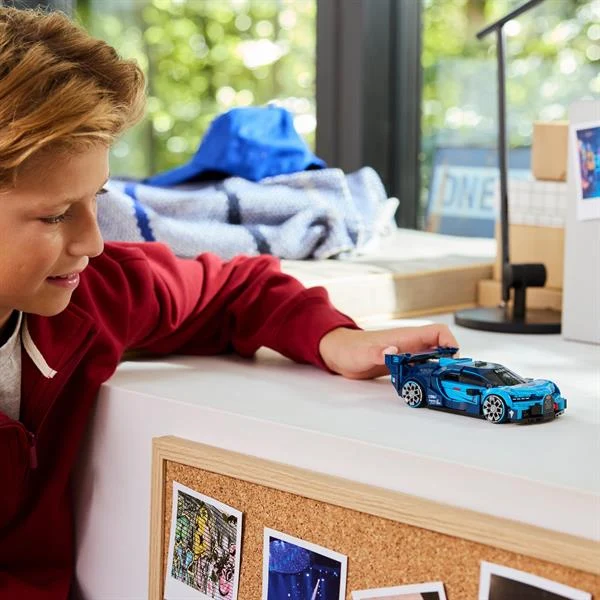 Конструктор LEGO Speed Champions Спортивний автомобіль Bugatti Vision GT 284 деталі пластик різнобарвний