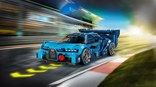 Конструктор LEGO Speed Champions Спортивний автомобіль Bugatti Vision GT 284 деталі пластик різнобарвний