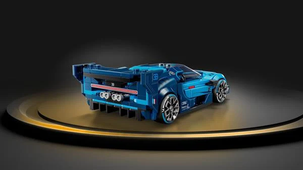 Конструктор LEGO Speed Champions Спортивний автомобіль Bugatti Vision GT 284 деталі пластик різнобарвний