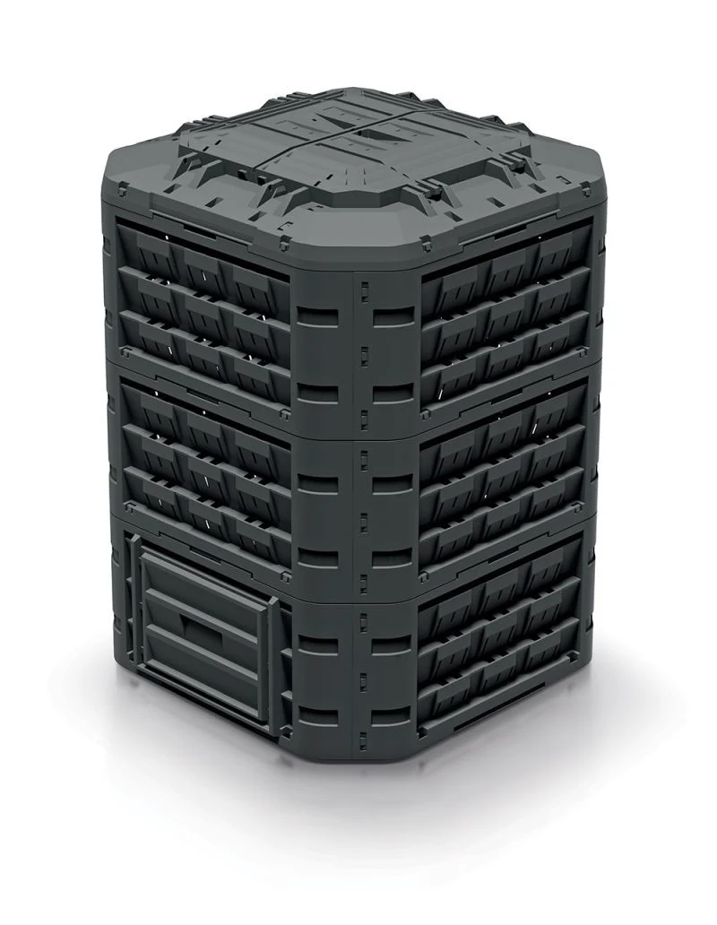 Компостер Compogreen Vario 950 л пластик чорний