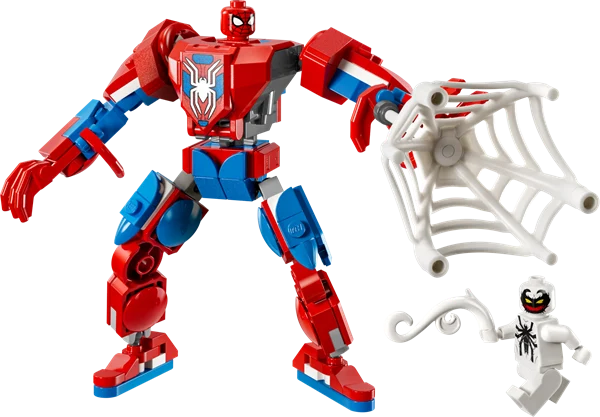 Конструктор LEGO Super Heroes Робот Людини-павука 107 деталей Пластик Різнобарвний
