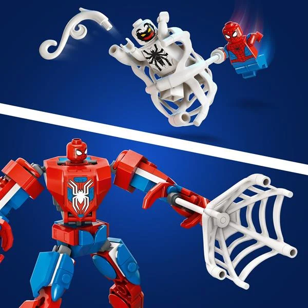 Конструктор LEGO Super Heroes Робот Людини-павука 107 деталей Пластик Різнобарвний