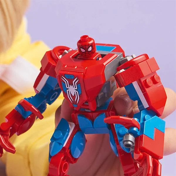 Конструктор LEGO Super Heroes Робот Людини-павука 107 деталей Пластик Різнобарвний