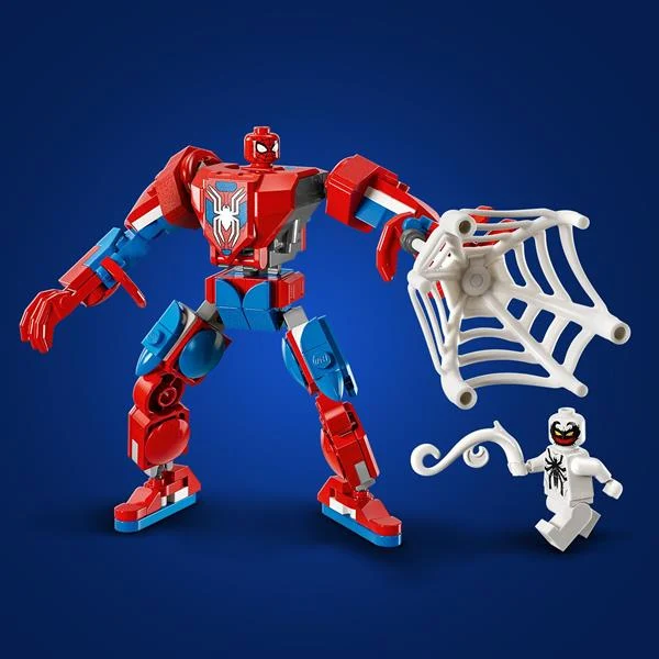 Конструктор LEGO Super Heroes Робот Людини-павука 107 деталей Пластик Різнобарвний