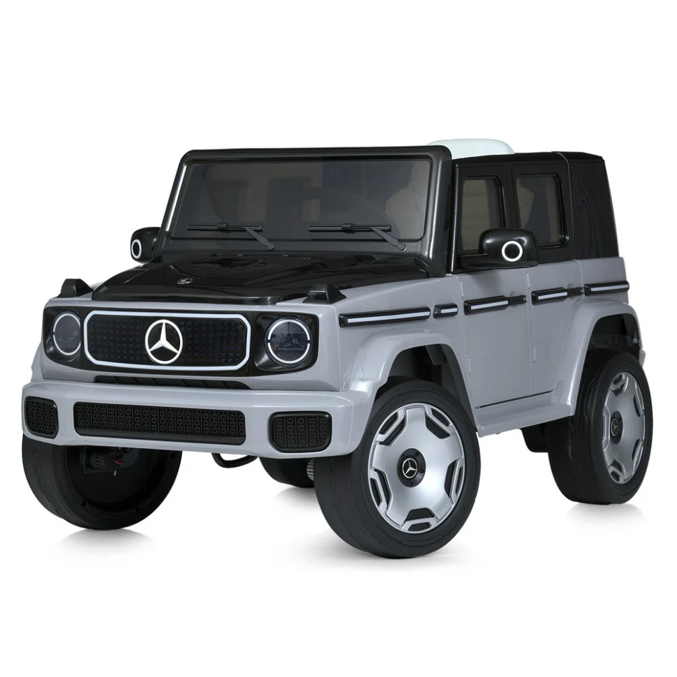 Детский электромобиль Джип JJ2088EBLR-11 121x74x62 см екокожа до 30 кг чорний