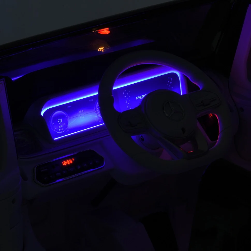 Детский электромобиль Джип JJ2088EBLR-11 121x74x62 см екокожа до 30 кг чорний