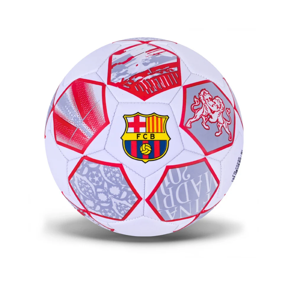 Футбольний м'яч Barcelona FB25540 червоний PVC розмір №5 310 г