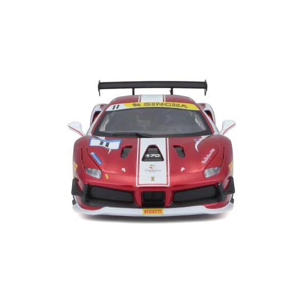 Автомодель Ferrari 488 Challenge 1:24 метал червоний з відкриваючими дверима
