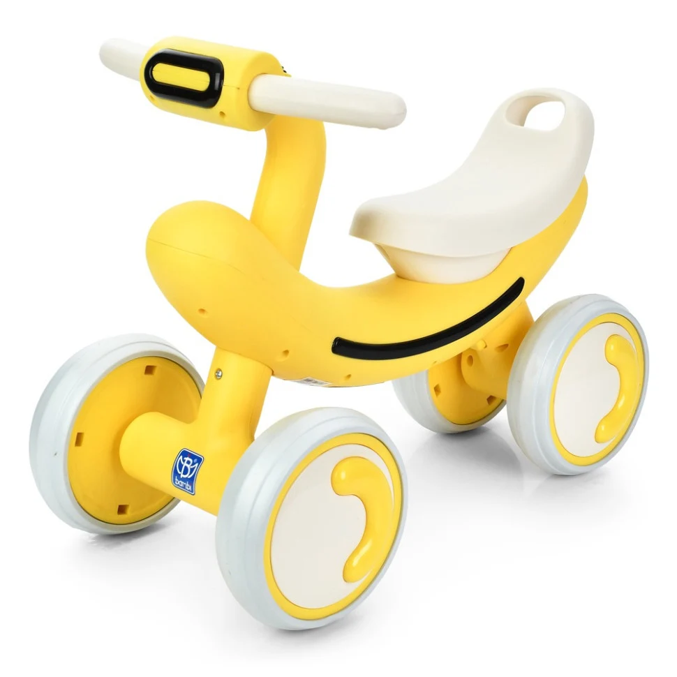 Каталка-толокар Bambi Racer M 6239E-6 з Bluetooth до 30 кг пластик 58x35x44 см коричнева
