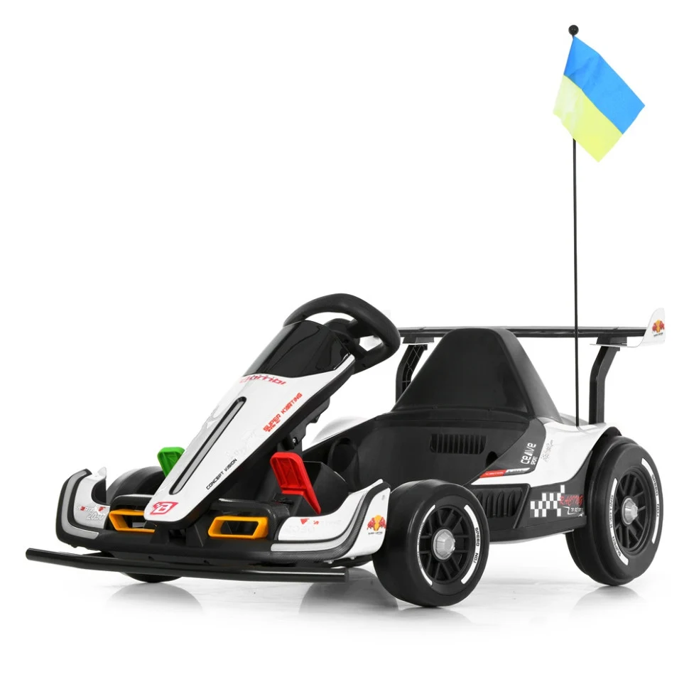Електрокарт Bambi Kart M 6322EBLR 2×150W 24V 14Ah 117х68х48 см Чорний