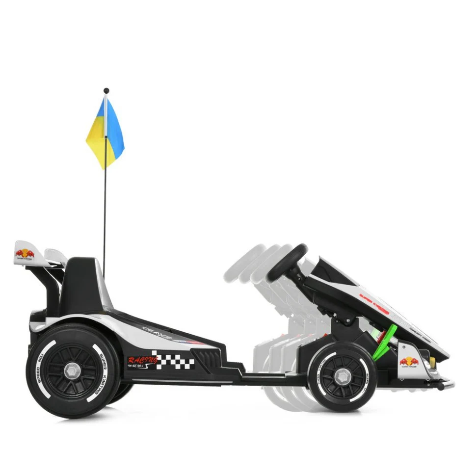 Електрокарт Bambi Kart M 6322EBLR 2×150W 24V 14Ah 117х68х48 см Чорний