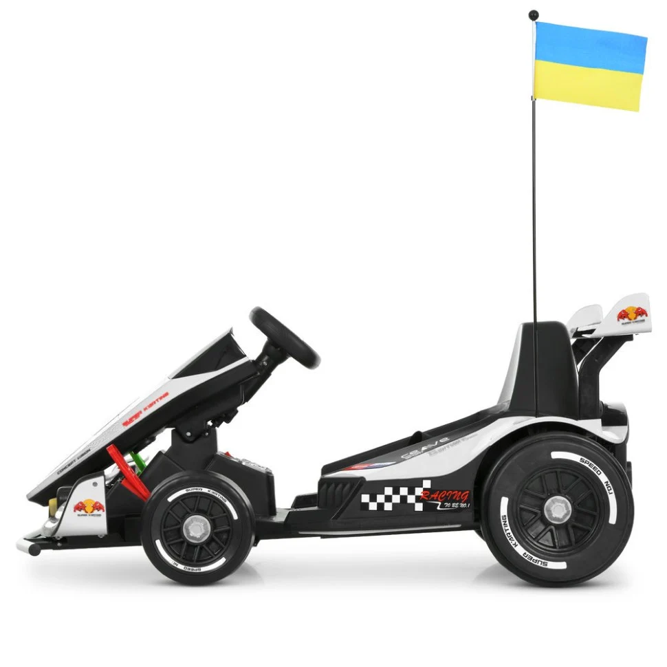 Електрокарт Bambi Kart M 6322EBLR 2×150W 24V 14Ah 117х68х48 см Чорний