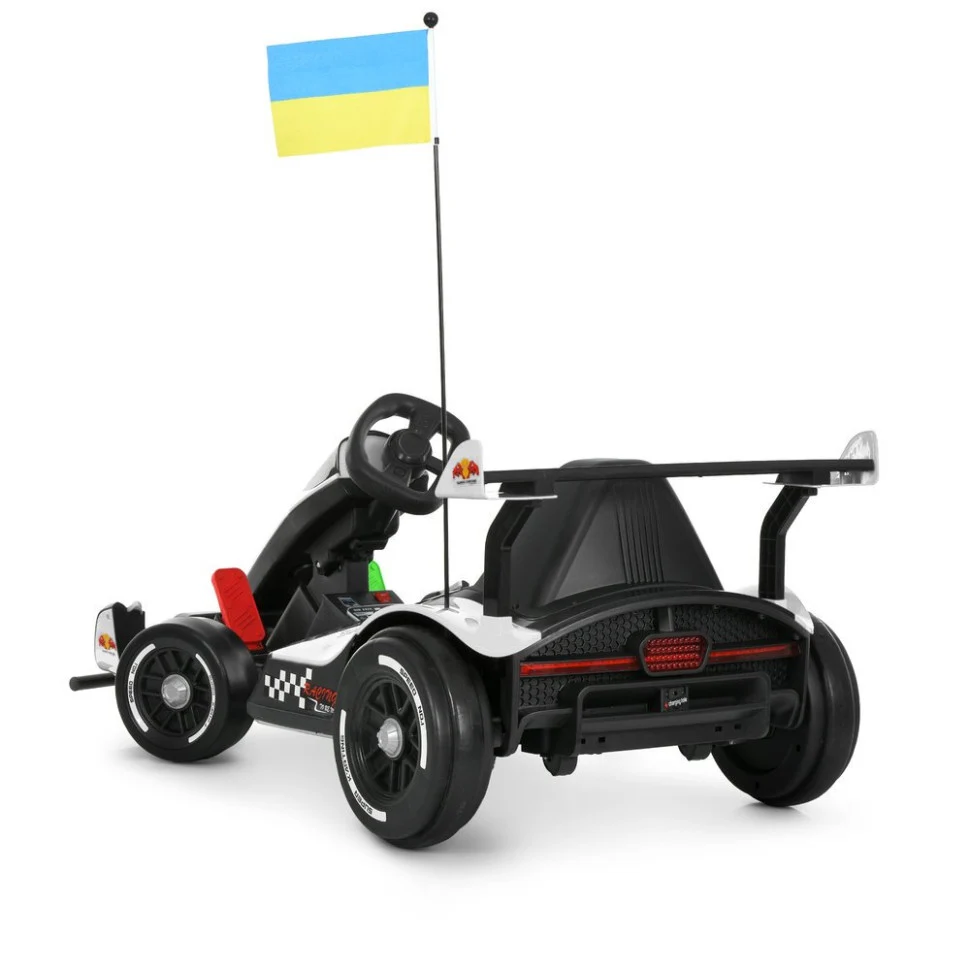 Електрокарт Bambi Kart M 6322EBLR 2×150W 24V 14Ah 117х68х48 см Чорний