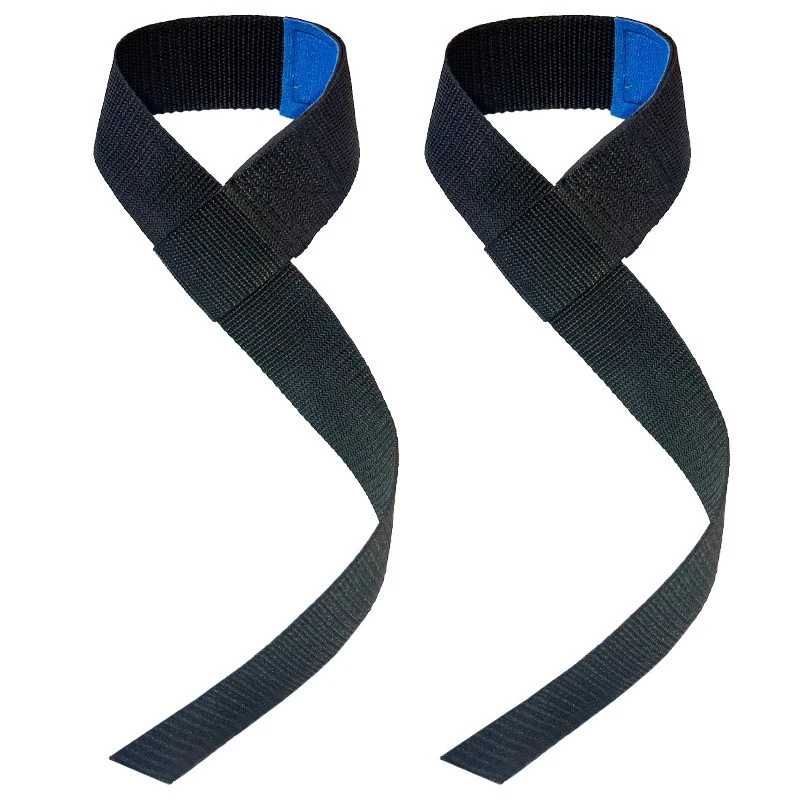 Лямки атлетичні Weight Lifting Straps NE-SP-89B поліпропілен 53х4 см чорні