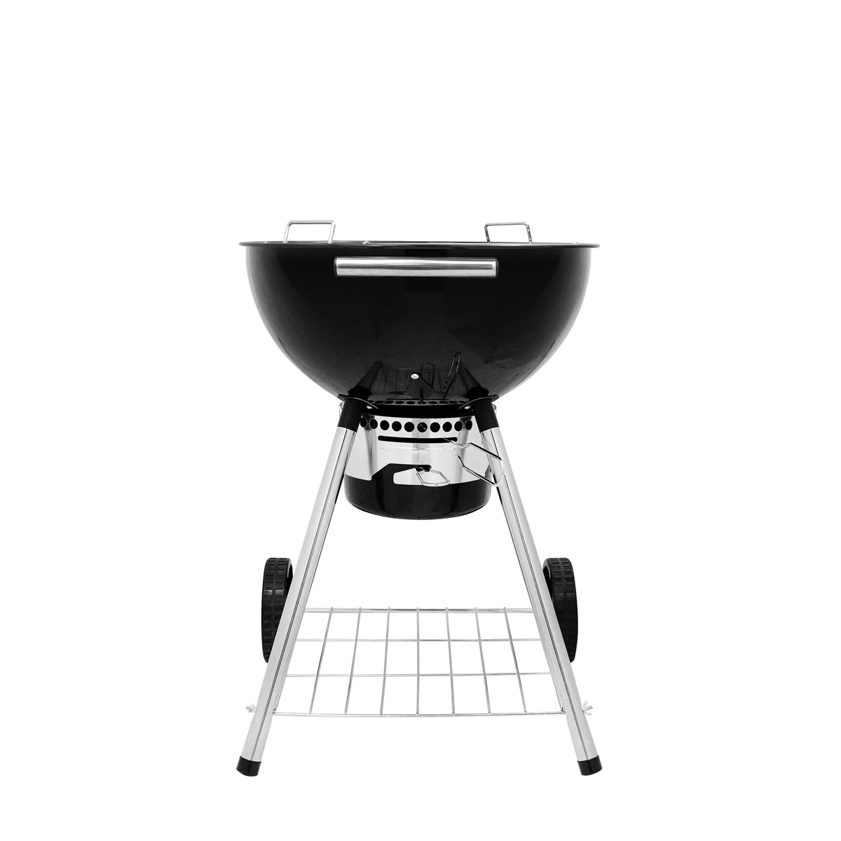Вугільний гриль Kettle Patriot 57 см сталь 68х62х106 см чорний