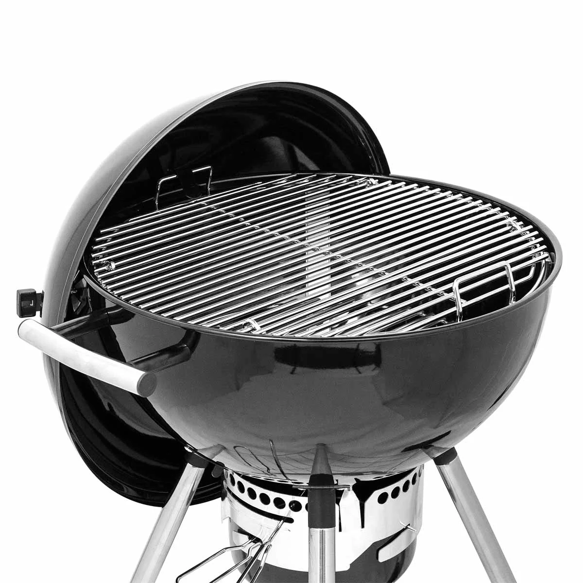 Вугільний гриль Kettle Patriot 57 см сталь 68х62х106 см чорний