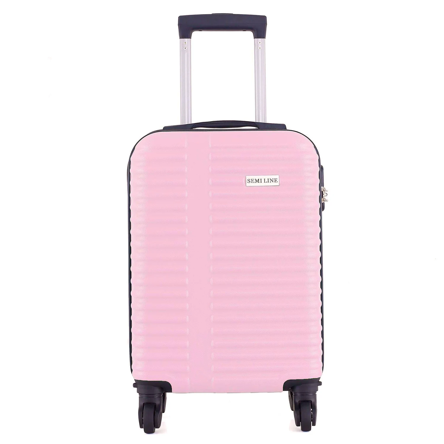 Валіза Semi Line T5573 25 л ABS-пластик 18" (S) Рожевий крем