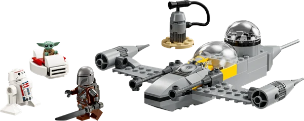 Конструктор LEGO Зоряний винищувач N-1 Мандо й Ґроґу 92 деталі пластик різнобарвний