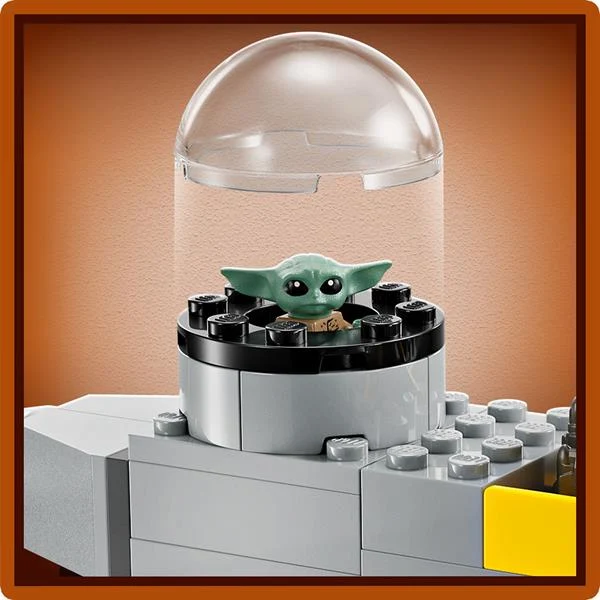 Конструктор LEGO Зоряний винищувач N-1 Мандо й Ґроґу 92 деталі пластик різнобарвний