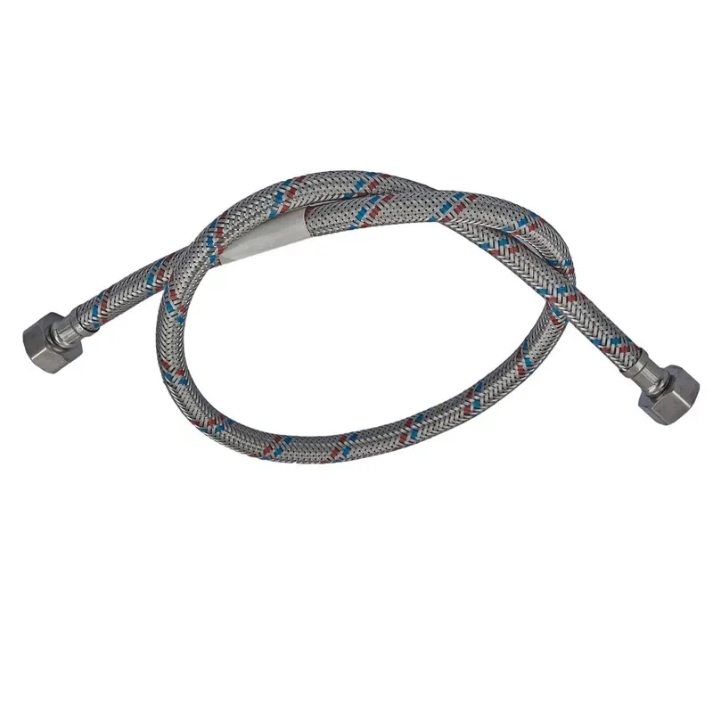 Гнучкий шланг 1/2'' гайка 1/2'' 100 см нержавіюча сталь для змішувача