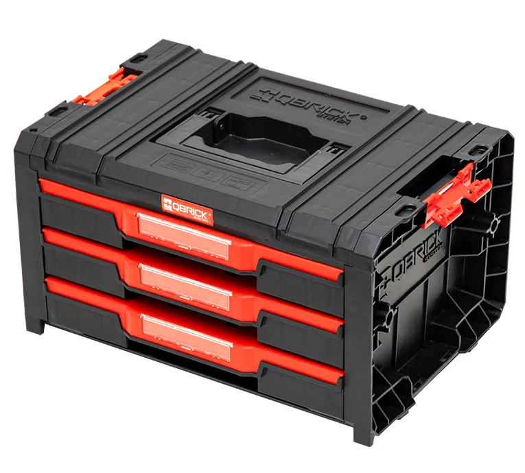 Ящик для інструментів Qbrick System PRO Drawer 3 3 відділення Пластик
