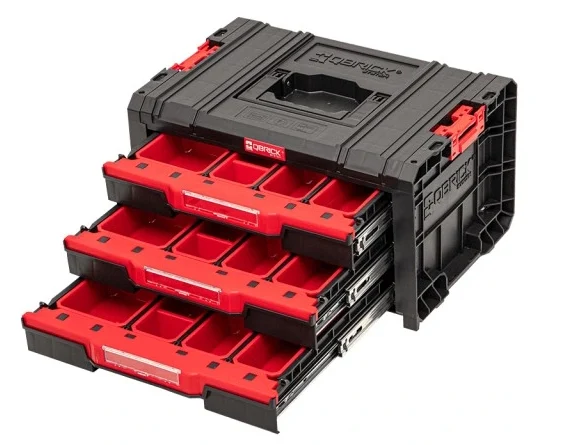 Ящик для інструментів Qbrick System PRO Drawer 3 3 відділення Пластик
