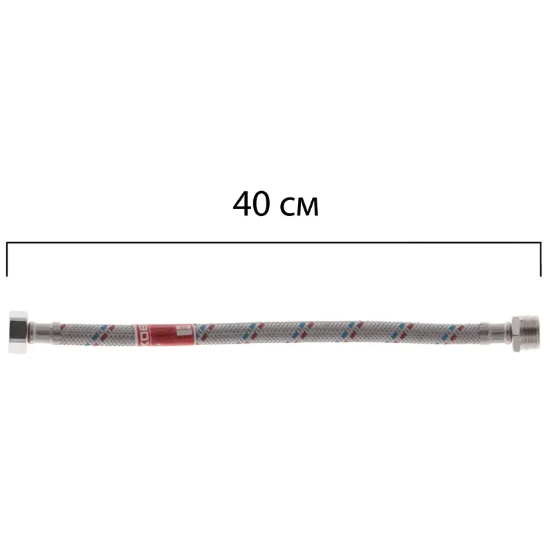 Гнучкий шланг 1/2'' Koer KR0263 нержавіюча сталь 40 см