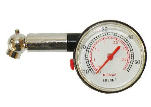 Манометр для шин AIRKRAFT SP5101A 4 бар механічний великий 0-60 psi