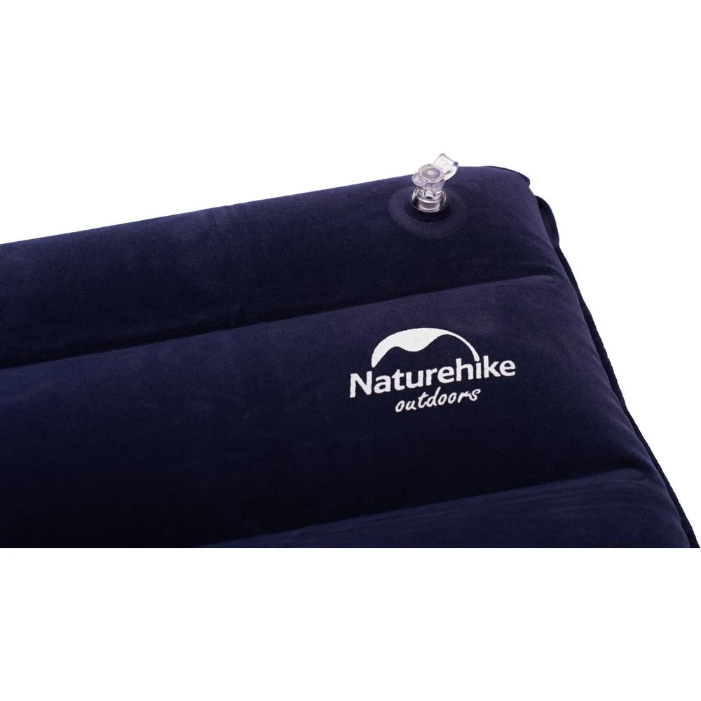 Надувна подушка Naturehike Square NH18F018-Z 440х270 мм екологічний ПВХ темно-блакитна