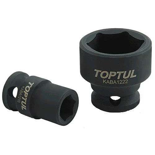 Головка торцева ударна 1/2" 20 мм сталь шестигранна TOPTUL