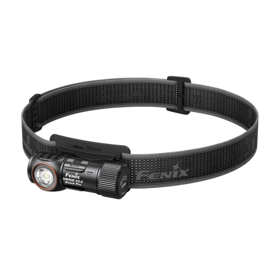 Тактический налобный фонарь Fenix Scout Pro HM50R V2.0 700 лм алюминий 66х36х32 мм темный