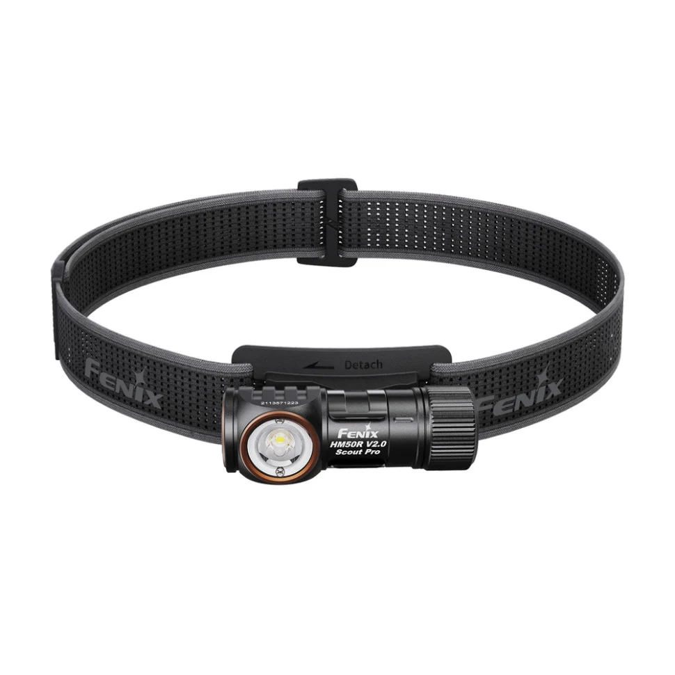 Тактический налобный фонарь Fenix Scout Pro HM50R V2.0 700 лм алюминий 66х36х32 мм темный
