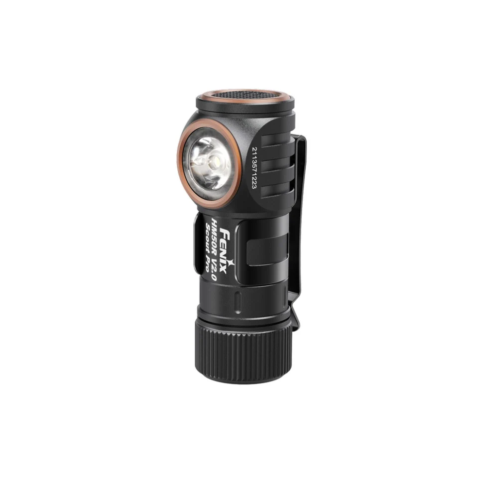 Тактический налобный фонарь Fenix Scout Pro HM50R V2.0 700 лм алюминий 66х36х32 мм темный