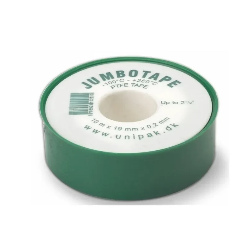Фум-стрічка Jumbotape Standard 10м х 19мм х 0,2мм полімерна для герметизації