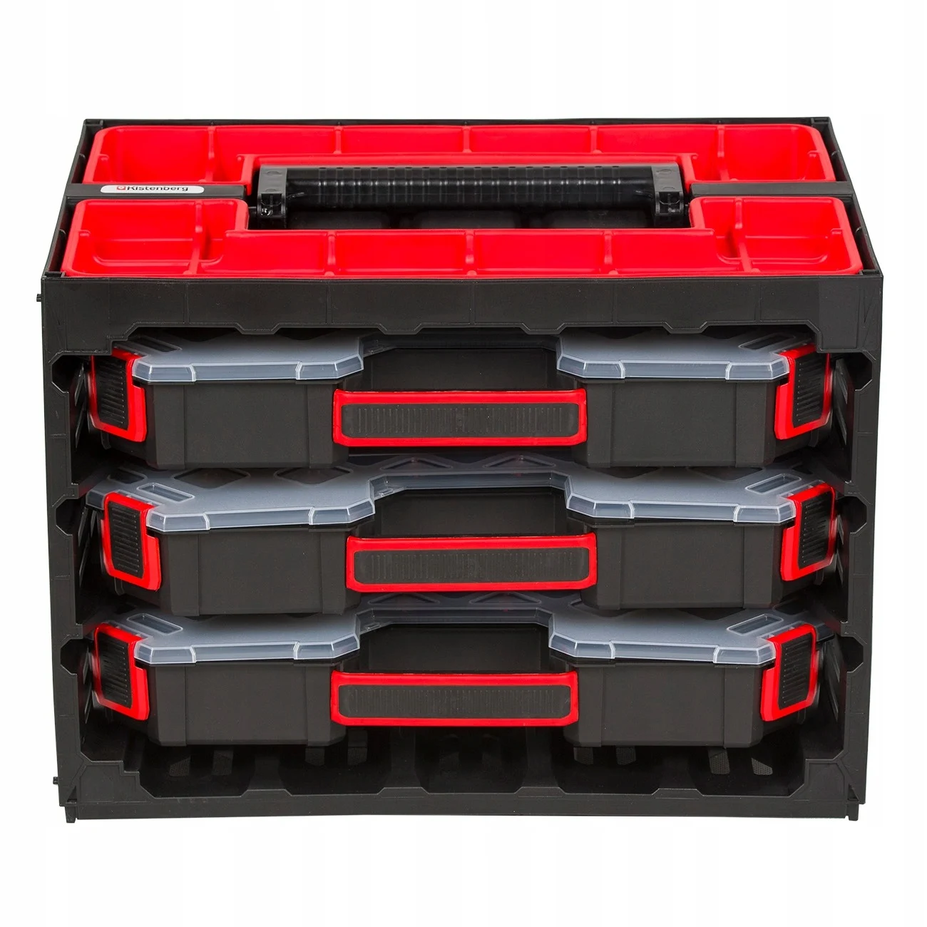 Кейс-органайзер Kistenberg TAGER CASE KTC40306S 415х290х295 мм чорний полімер