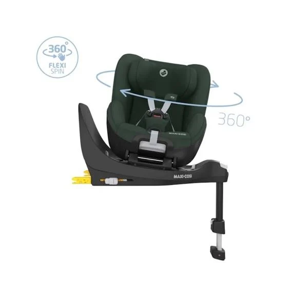 Автокрісло Maxi-Cosi Pearl 360 0+/1 без вкладиша ISOFIX темно-зелене 10 кг