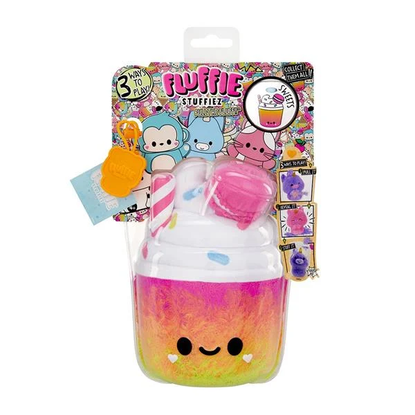 М’яка іграшка-антистрес Fluffie Stuffiez Фрікшейк 20 см Плюш Різнобарвний