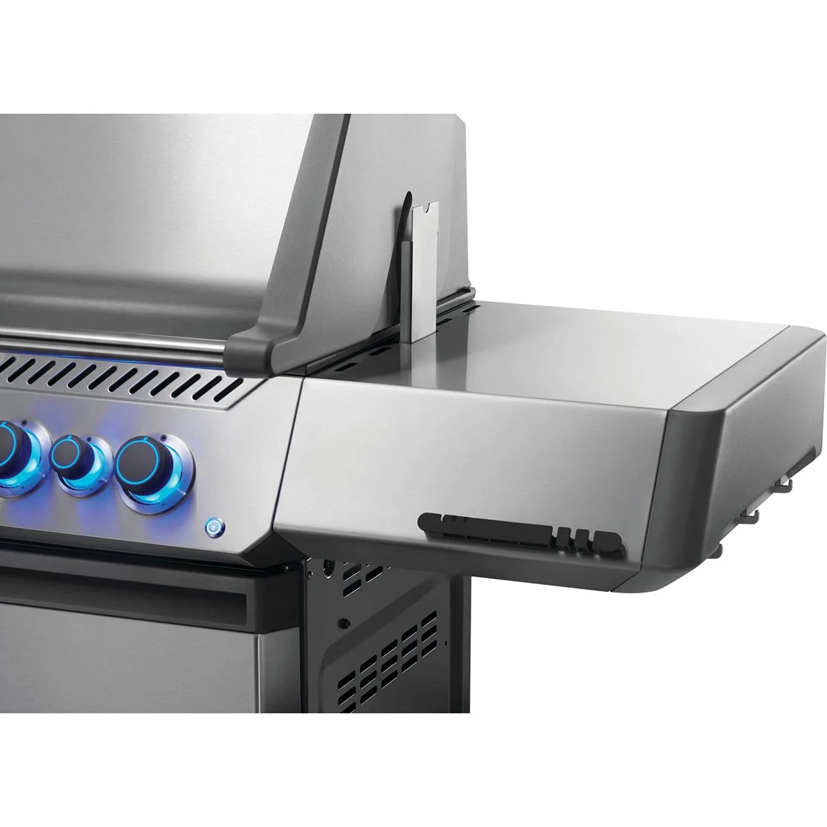 Газовий гриль Napoleon Prestige P 500 з бічною конфоркою Sizzle Zone нержавіюча сталь 166х67х130 см