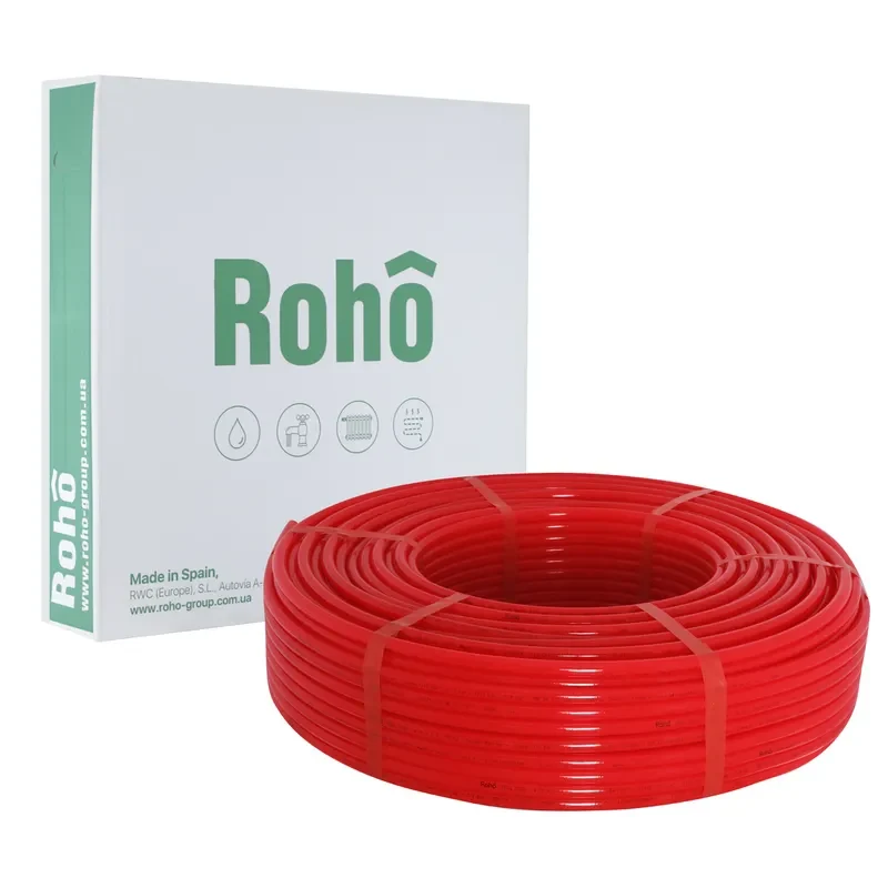 Труба водопровідна Roho R012-1620 16x2 мм PEX-a EVOH прозора 20 м