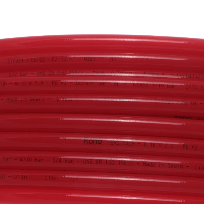 Труба водопровідна Roho R012-1620 16x2 мм PEX-a EVOH прозора 20 м