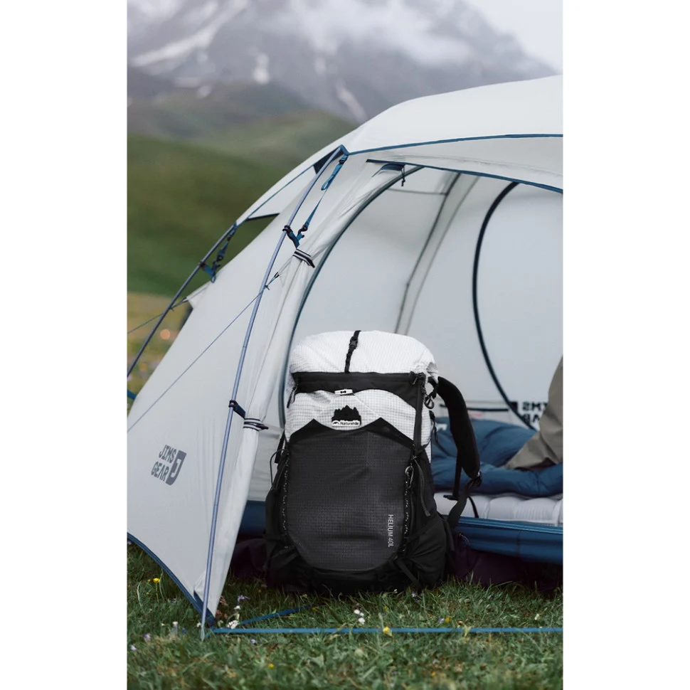Рюкзак туристичний Naturehike CNK2450XB016 40 л Cordura чорний M