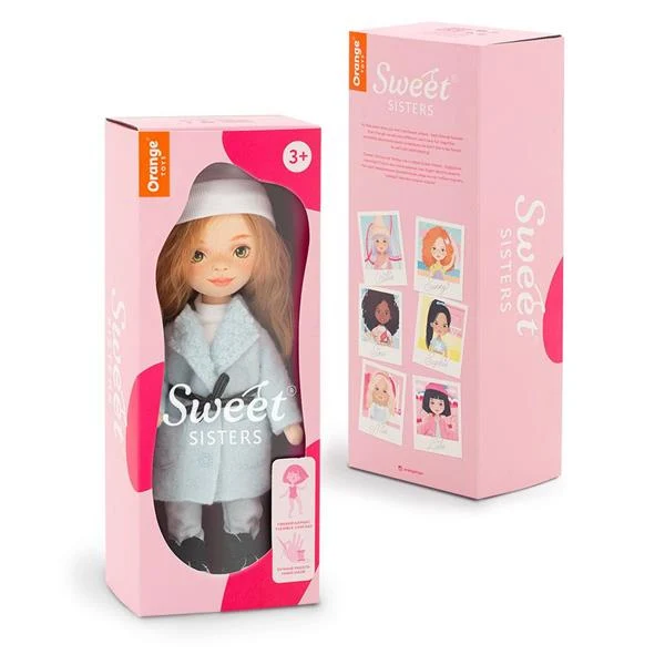Лялька колекційна Sweet Sisters Санні м'ятне пальто текстиль 30 см