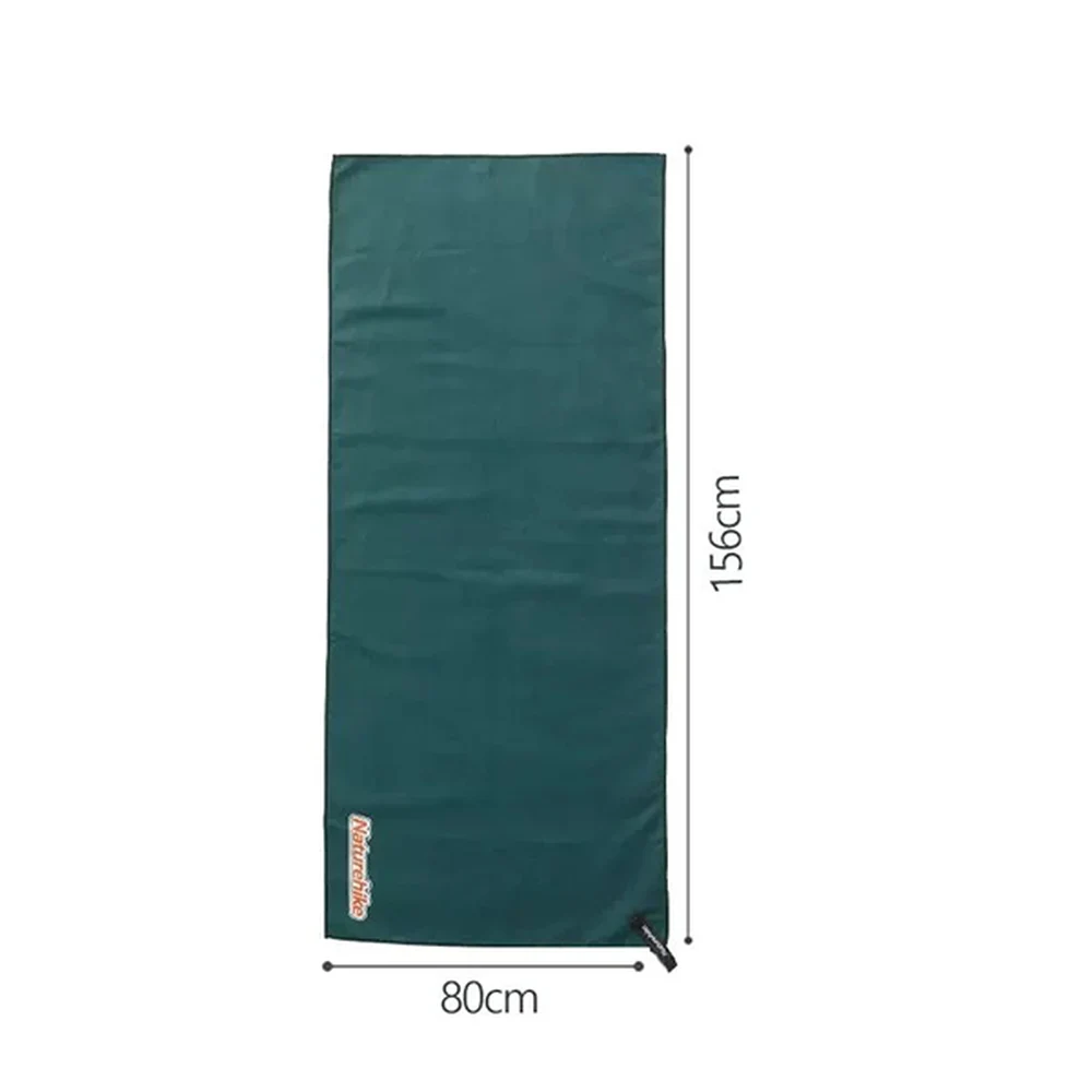 Швидковисихаючий рушник Naturehike CNK2300SS010 156х80 см поліамід темно-зелений