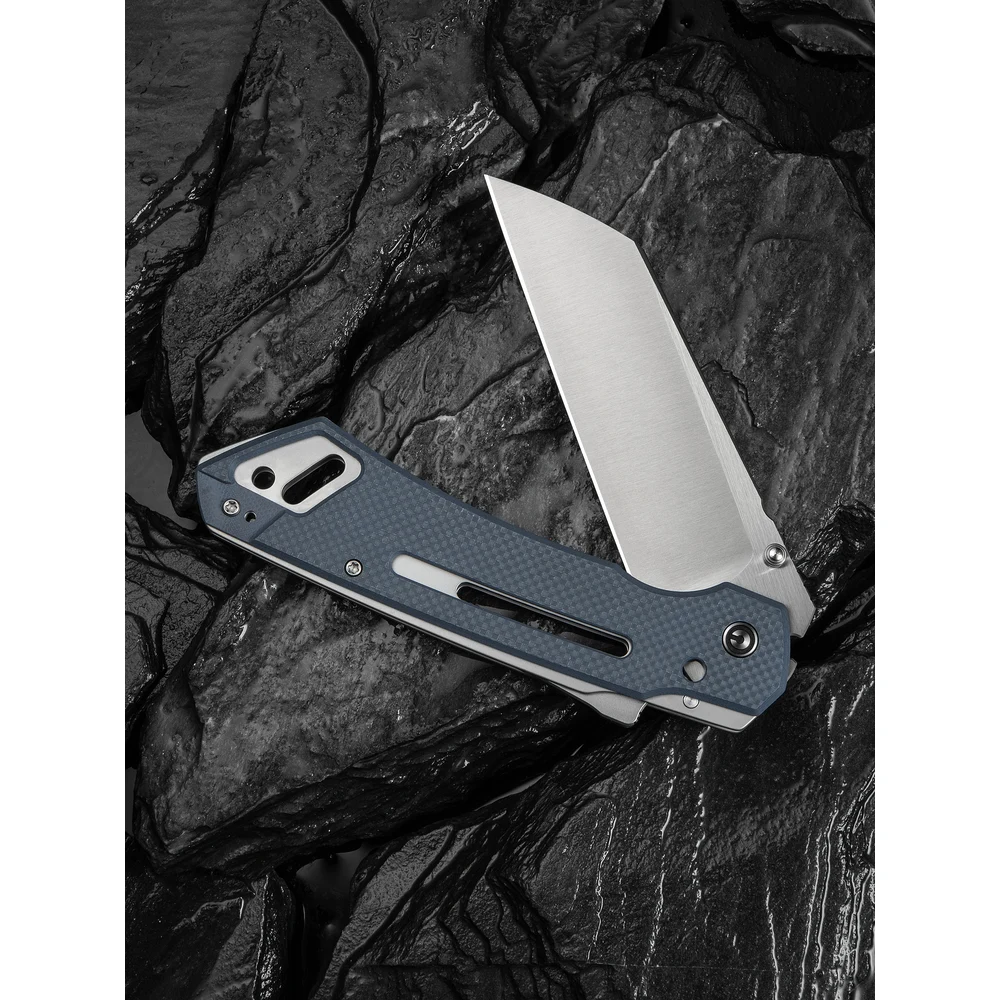 Складаний ніж Civivi Buster FG Grey 106,8 мм Nitro-V сірий