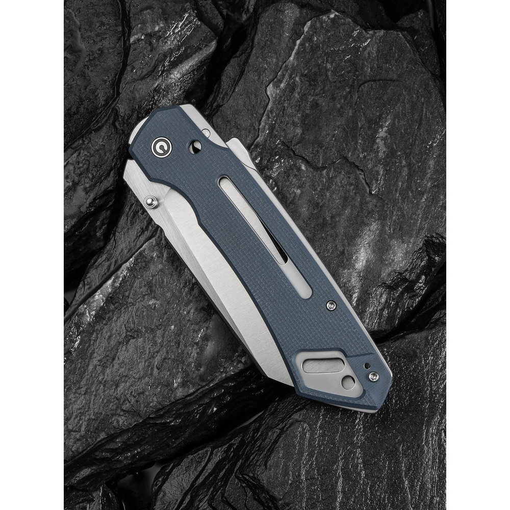 Складаний ніж Civivi Buster FG Grey 106,8 мм Nitro-V сірий