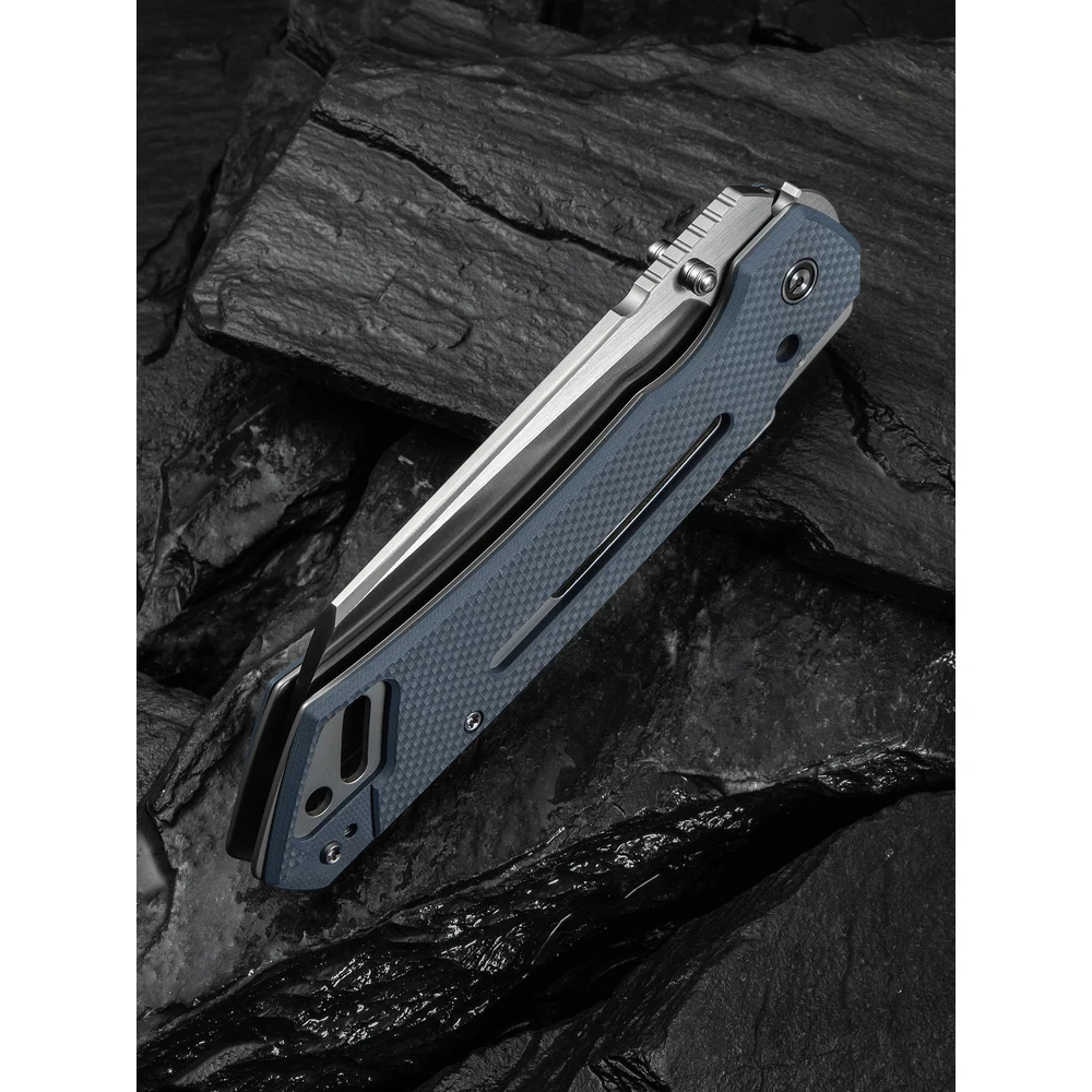 Складаний ніж Civivi Buster FG Grey 106,8 мм Nitro-V сірий