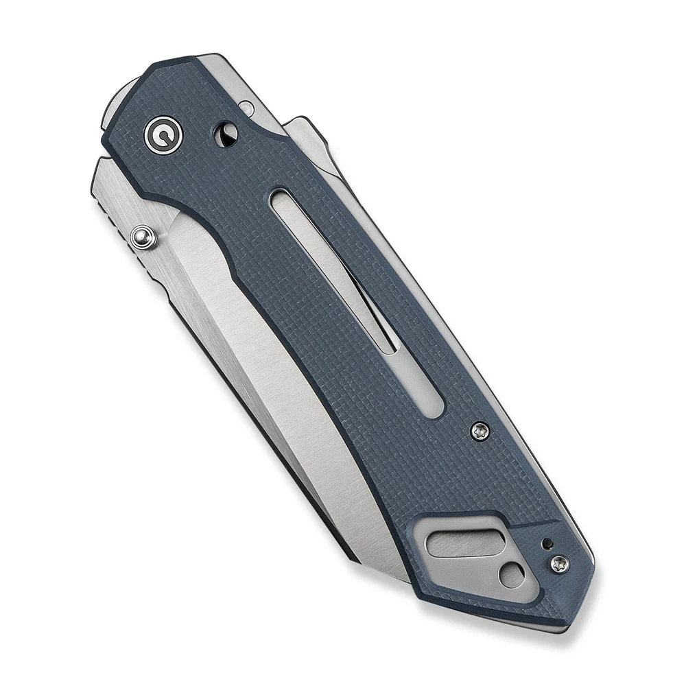 Складаний ніж Civivi Buster FG Grey 106,8 мм Nitro-V сірий